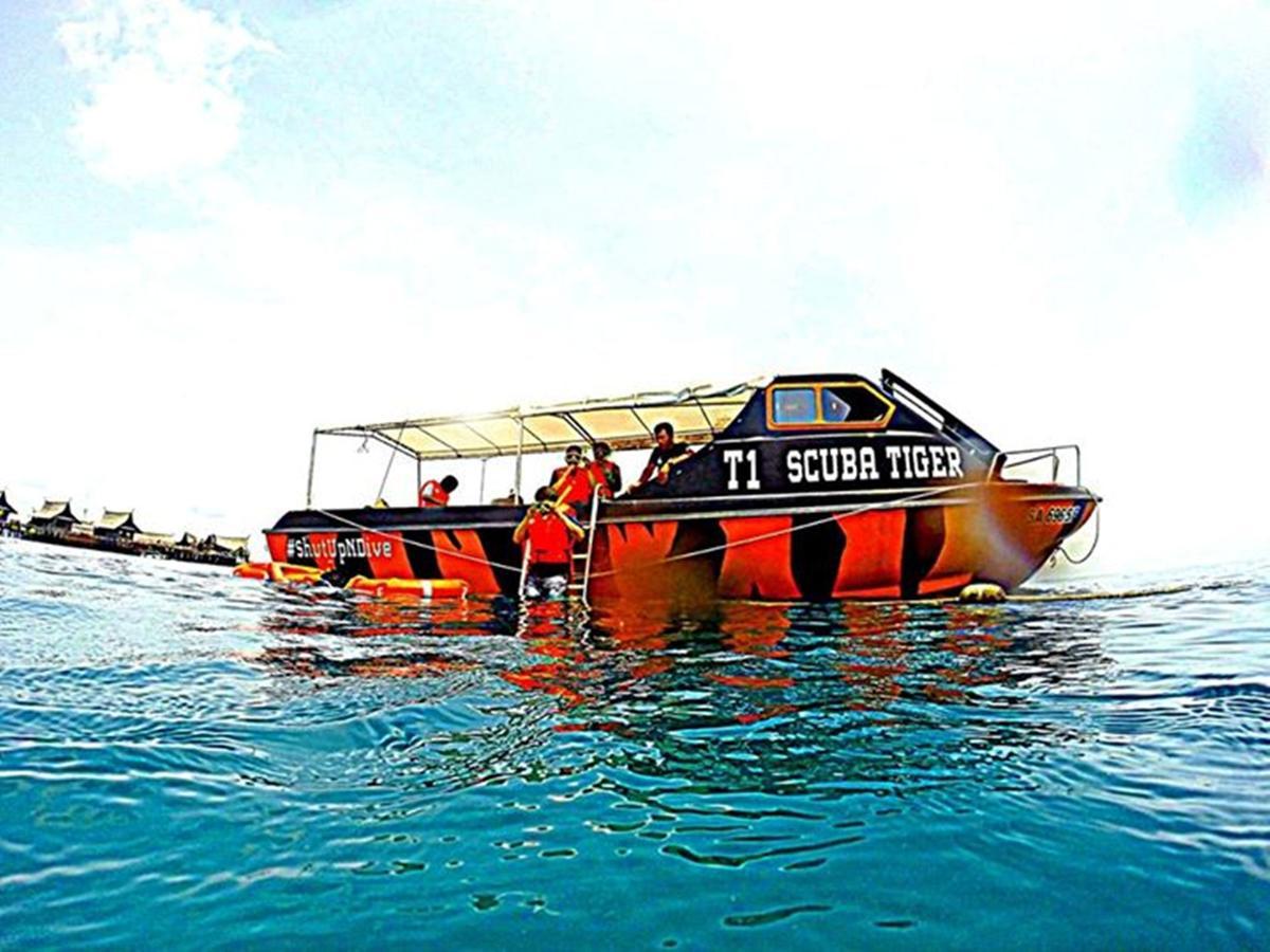 Scuba Tiger Semporna Holiday Resort Exterior foto