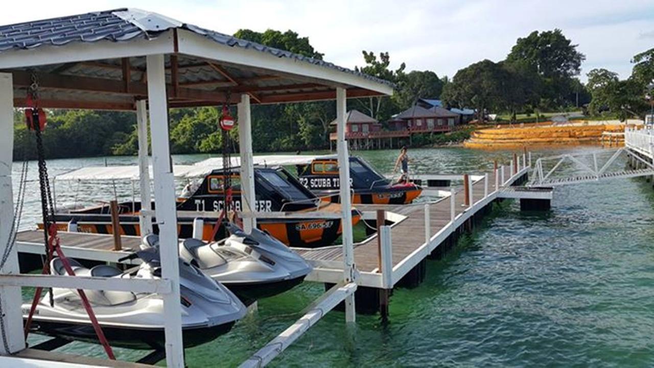 Scuba Tiger Semporna Holiday Resort Exterior foto